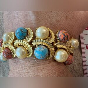 R.J. Graziano goldtone bracelet, 8”